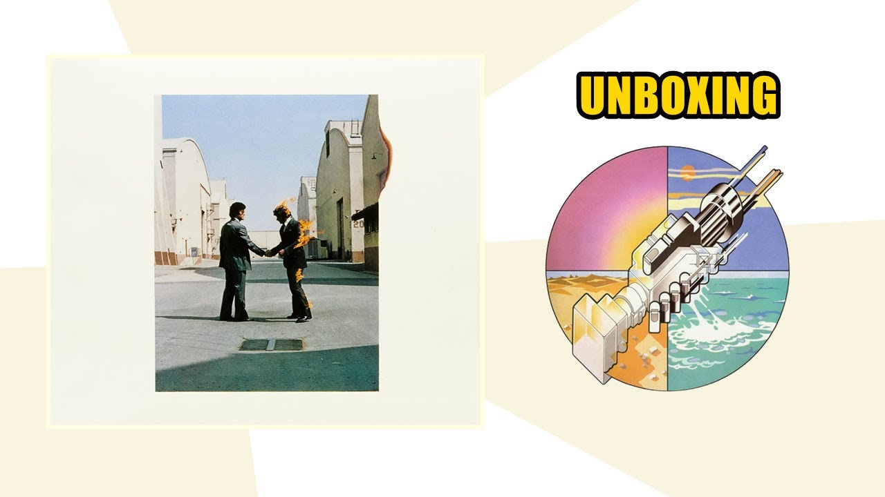 CD Pink Floyd: Wish You Were Here - UNBOXING