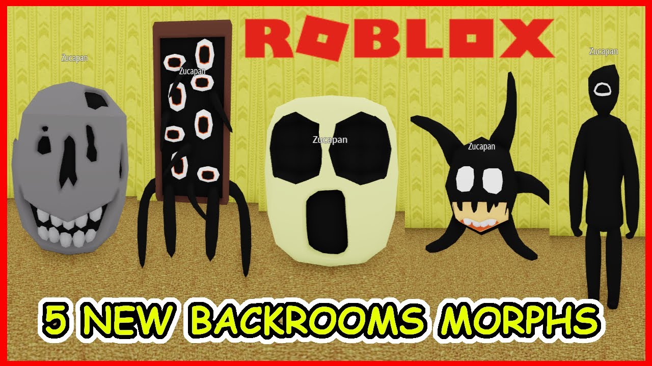 (DOORS) Backrooms Morphs 5 NEW BACKROOMS MORPHS ROBLOX YouTube