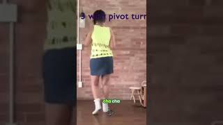 Easy Dance Moves: Master the Pivot &amp; Around the World! #shorts