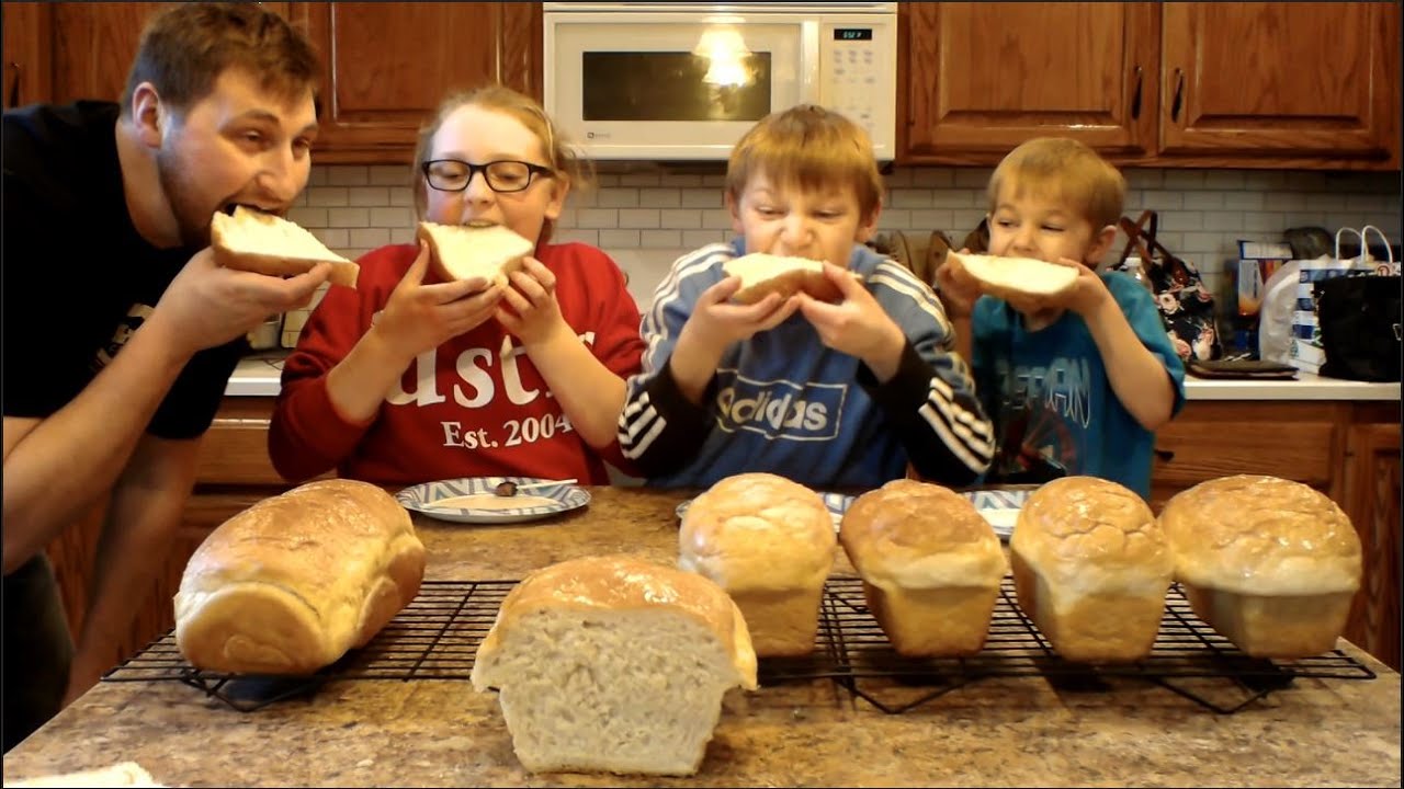 kids learning to make bread YouTube