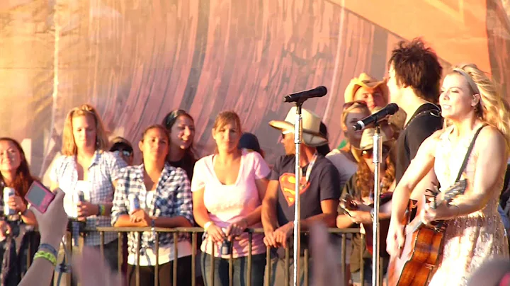 The Band Perry: If I Die Young partial - Boots and Hearts 2013