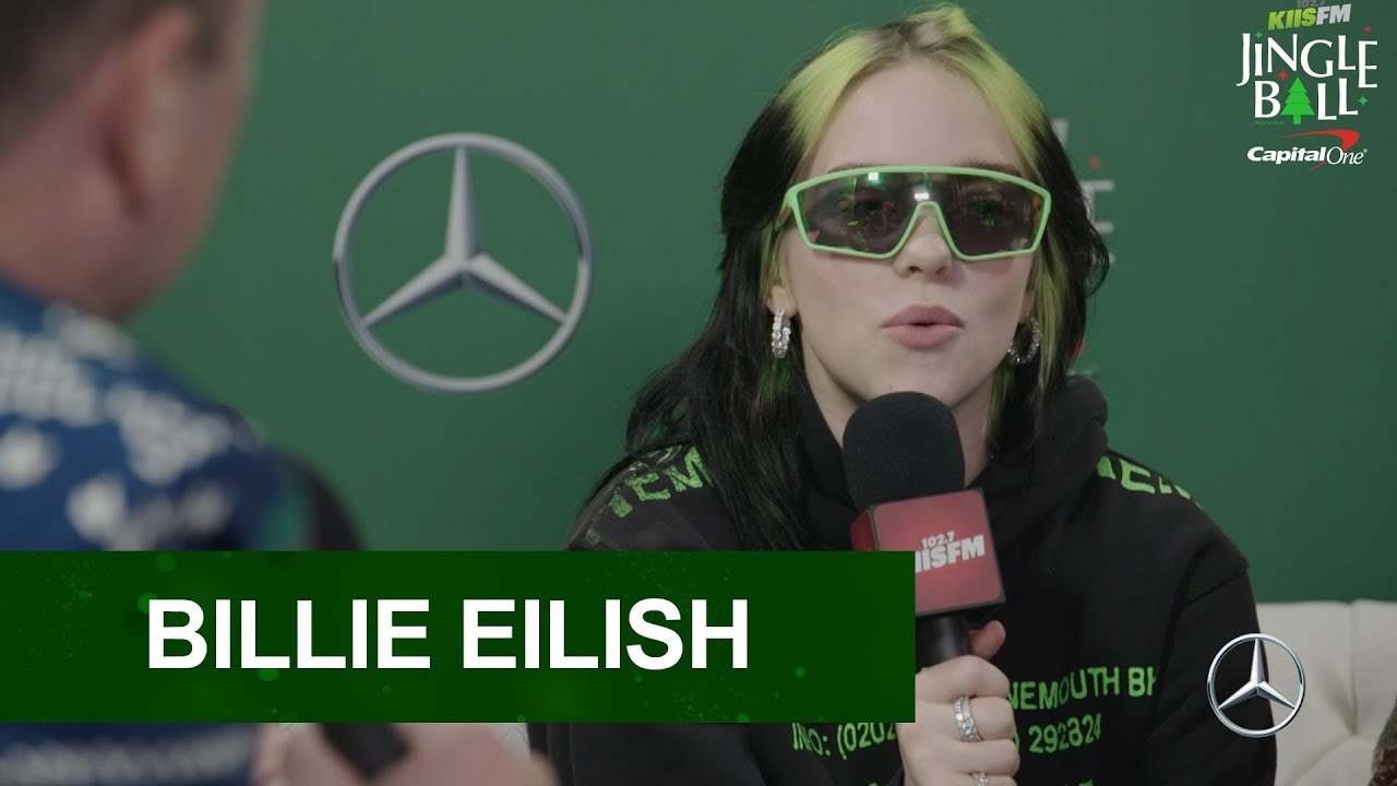 Billie Eilish Talks About Performing At KIIS FM Jingle Ball