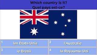 Quiz to learn French: Flags and countries (drapeaux et pays) Net Worth
