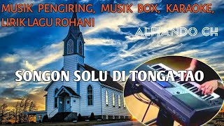 songon solu di tonga tao karaoke lirik lagu nada wanita( kover)