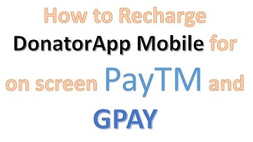 Setup DonatorApp 2 Mobile for Paytm, Paytm UPI, Google Pay and BHIM UPI alert