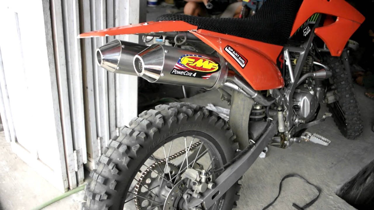 FMF POWERCORE 4 TWIN EXHAUST FOR KLX150S KLX150L AND D  