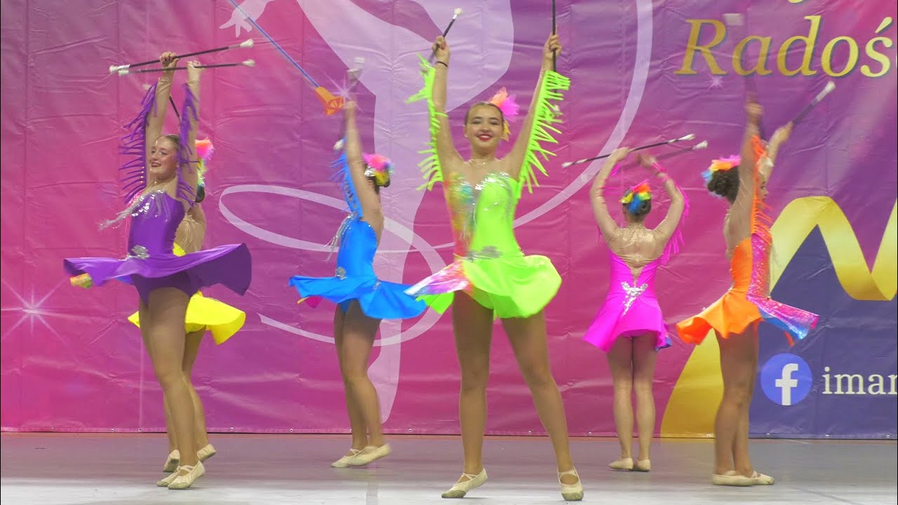 Majorettes 'MINI GRACJA' - Stara Wieś  / Mażoretki | mini 2x baton junior | Kędzierzyn-Koźle