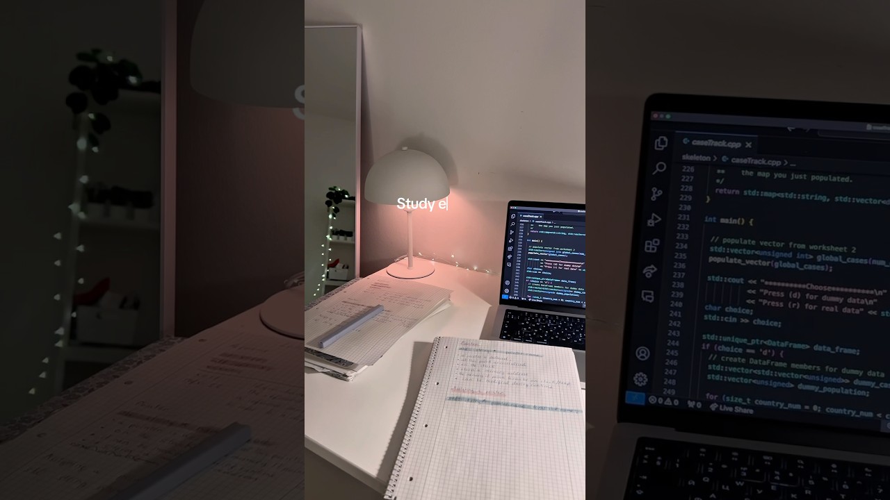 Study evening ❄️📖 #studyday #studymotivation #stemstudent #university