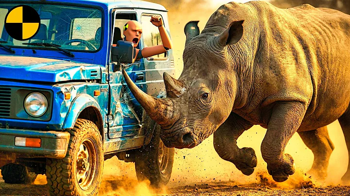 Unexpected ANIMALS on the Road in BeamNG.drive Car Crashes Compilation