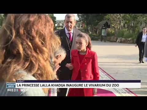 la Princesse Lalla Khadija inaugure le vivarium du Jardin zoologique national de Rabat