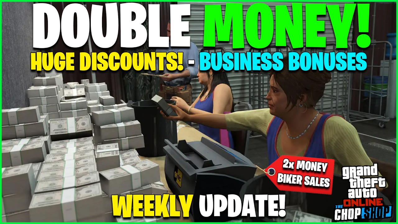 DOUBLE MONEY VEHICLE DISCOUNTS LIMITED TIME CONTENT GTA ONLINE 