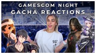 reacting to EVERY gacha game announcement｜Gamescom Night Live