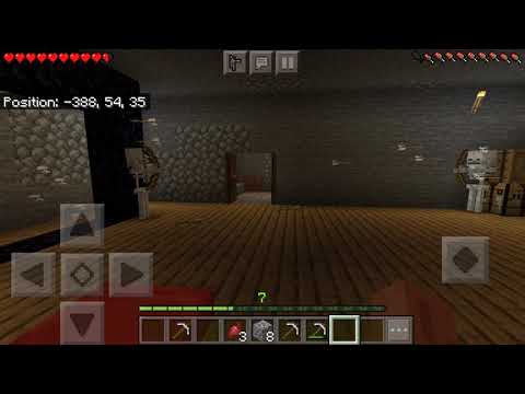 Minecraft - skeletons shooting at each other