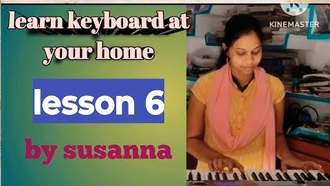 learn keyboard at your home #A major family chord and scale#susanna
