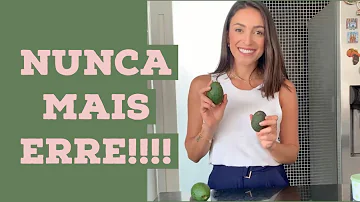 Como saber escolher o abacate?