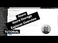 Azure storage explorer overview