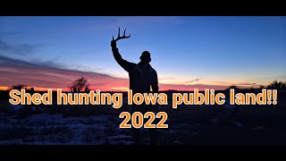 2022 Iowa shed hunt