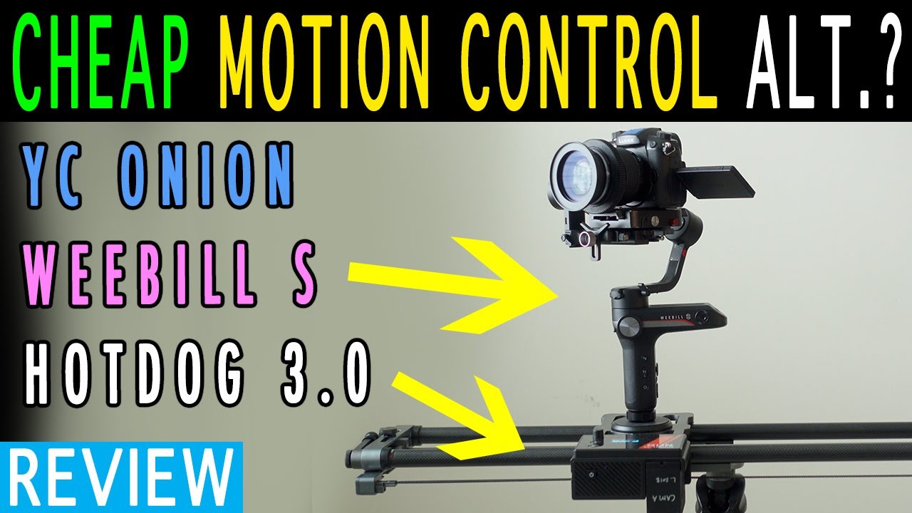YC Onion Hotdog Slider 3.0 Review + Motion Control Zhiyun Weebill S