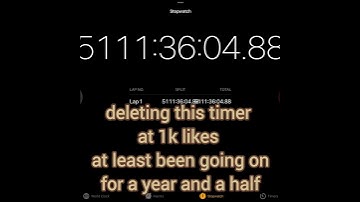 deleting a year old timer for 1k likes