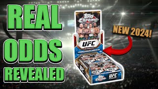 Topps UFC 2024 Chrome  1 Hobby Box Rip & Review