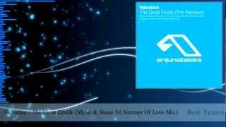 Velvetine - The Great Divide (Myon & Shane 54 Summer Of Love Mix) chords