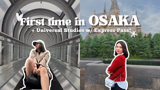 3 DAYS IN OSAKA + UNIVERSAL STUDIOS | Is Express Pass Worth It?