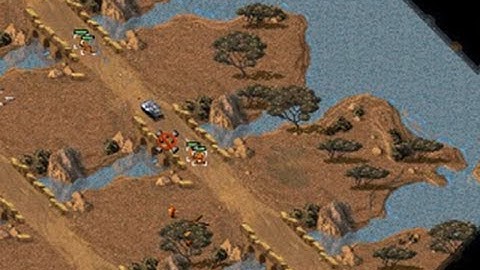 vid#96 C&C95 Tiberian Dawn CnCnet Multiplayer- Duel concept map testing (revised)
