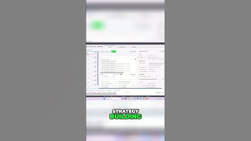 Strategy Building Essential Steps  #aiintrading #algorithmicstrategies