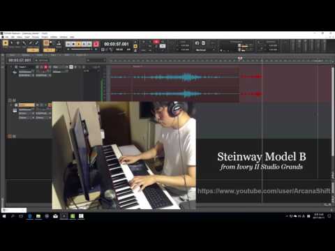 Synthogy Ivory II Steinway Comparison | American D, German D and Model B