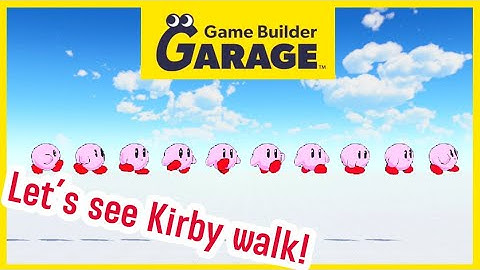 Kirby01: Walking Kirby, my day1 progress | GBG Showcase