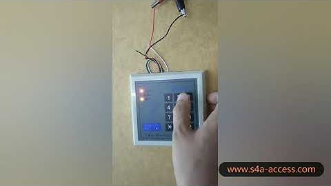 ABS Standalone access controller- How to delete and add rfid tags