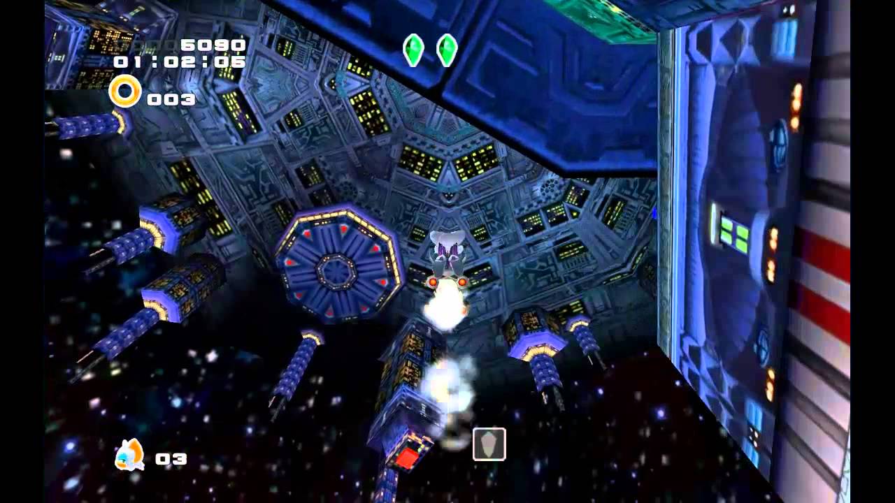 [old] Sonic Adventure 2 - Mad Space - Hard Mode - 1:17:87