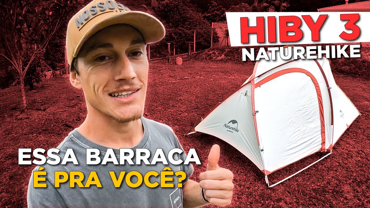 👽 BARRACA HIBY 3 - NATUREHIKE | REVIEW SINCERO | Assista esse vídeo antes de comprar