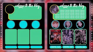 ᥥ  Cómo hacer un template ... ₍ 🌼 ₎  Amino  ☽︎