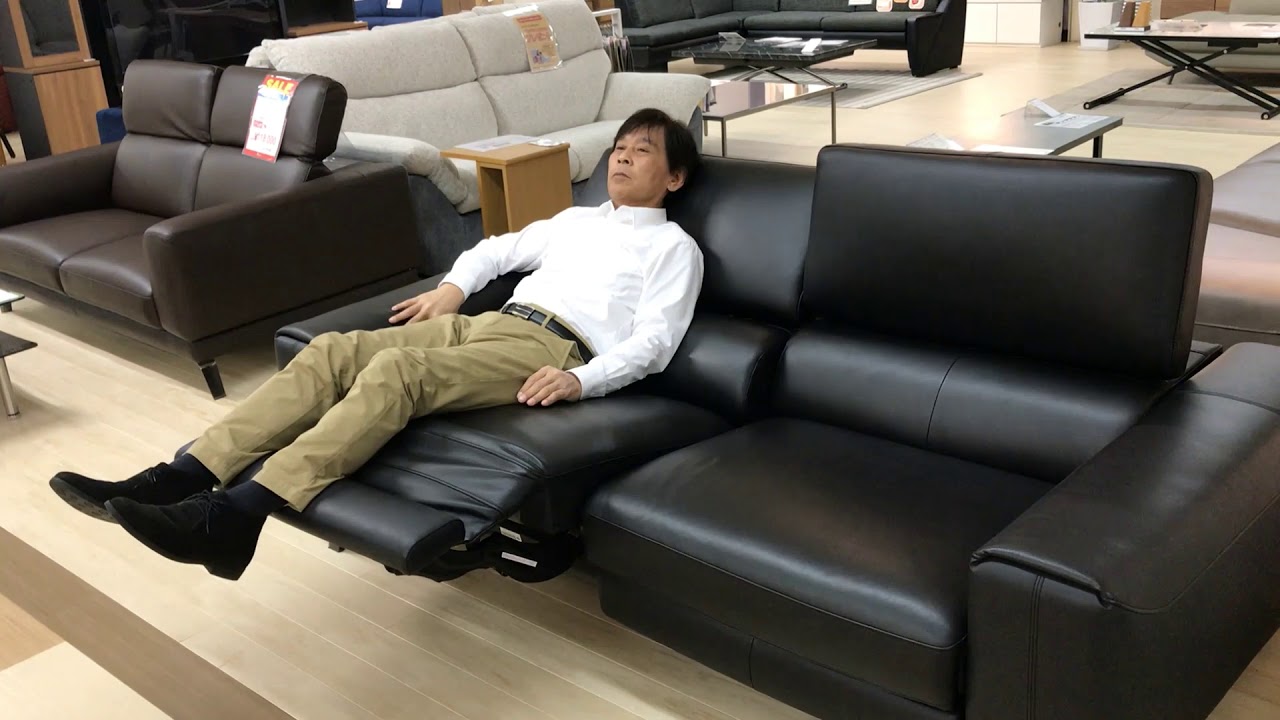 ヒューゴ】電動ソファ｜村内ファニチャーアクセス - YouTube 