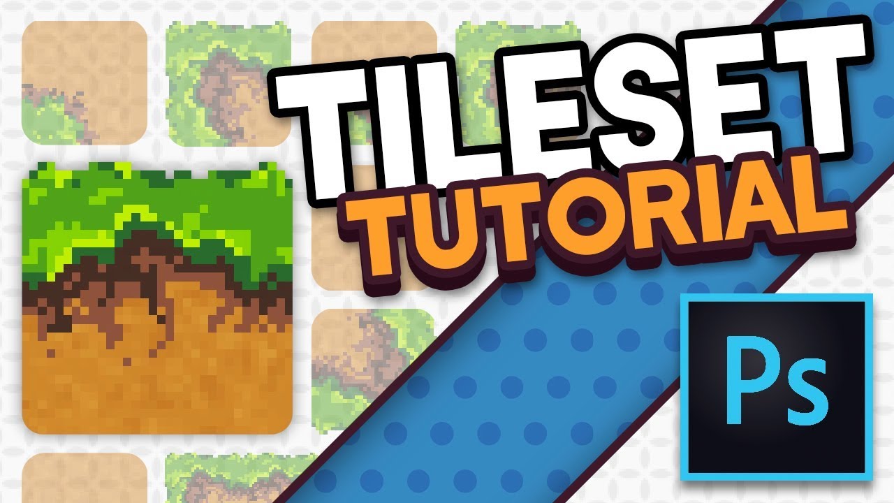 ⁣TILESET in Photoshop (Tutorial)