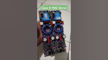 POWER AMPLIFIER CLASS D 900 STEREO #D900#sound
