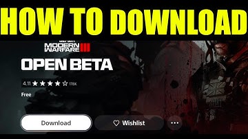 how to download the modern warfare 3 beta NOW (release date & time) Ps5 Xbox & Pc