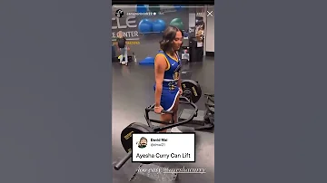 Ayesha Curry getting in some reps. 💪💪 #shorts