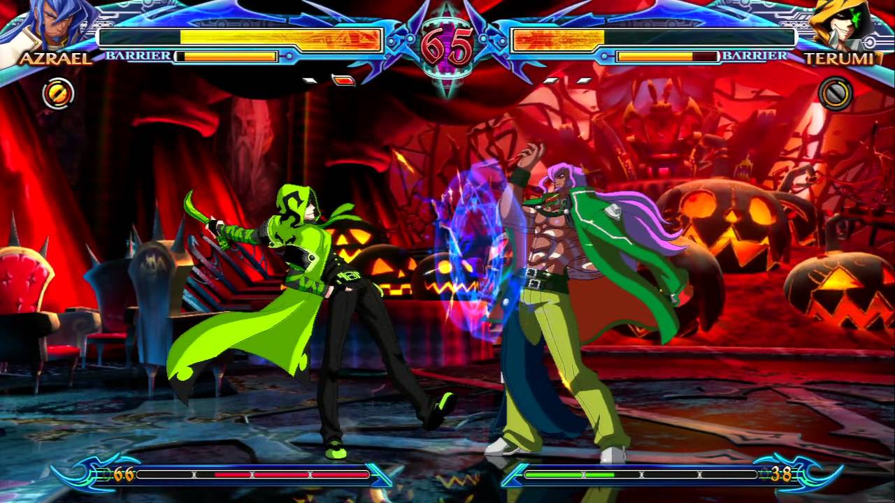 BBCP - Guillotine Fist (Azrael) vs TSB/Giggles (Terumi)