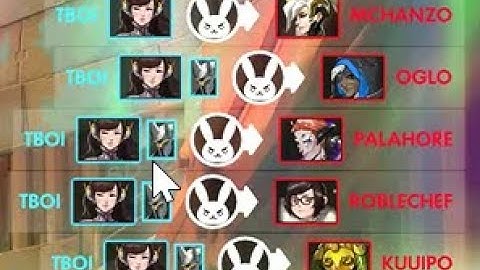 D.VA Quintuple Kill | Competitive | Overwatch