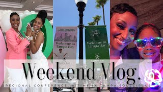 Navigating College Life in My 30’s: My First Regional Conference as an AKA. Service & Style 💕💚