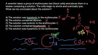 Osmotic pressure: Hypotonic, Isotonic and Hypertonic solutions effect on RBC