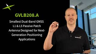 GVLB208.A | Compact Dual-Band GNSS L1/L5 Patch Antenna for Precision Positioning | Taoglas