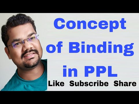 Concept of Binding in PPL | Binding Time in Programming Language | Principles of Programming