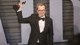 Gary Oldman at the Red Carpet of the 2018 Vanity Fair Oscar Party