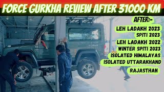 Force Gurkha BS-6 review after 31000 KM | After Ladakh Road Trip and Spiti 4x4x4 Force Gurkha BS-6