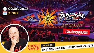 EUROVISION 2012 BAKÜ ! TÜM GECEYİ BİRLİKTE İZLİYORUZ - Live on #superpeer 🤙