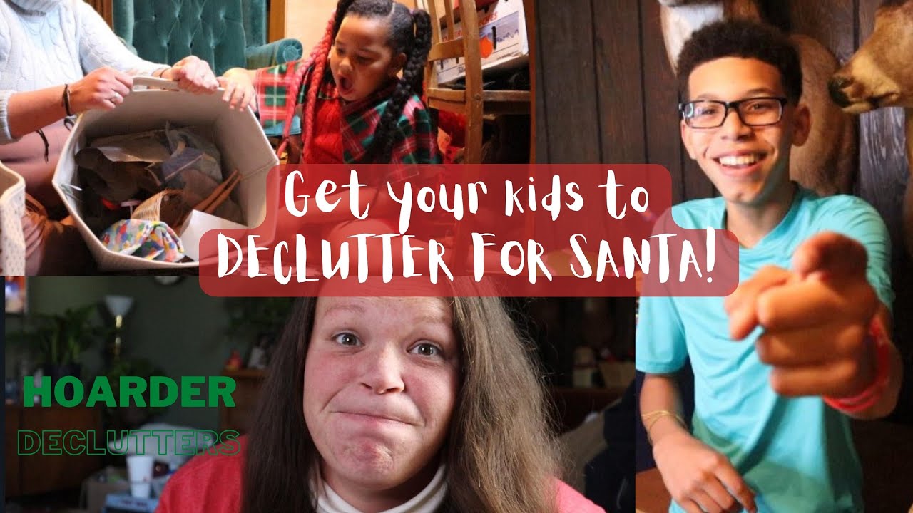 Decluttering for Santa 2022 // Getting ready for Christmas // HOARDER ...