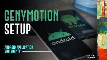 [Hindi] Android Application Penetration Testing - 3.  genymotion Set up |  Android Bug Hunting